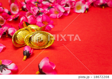 Golden Ingots for Chinese New Year 18672208