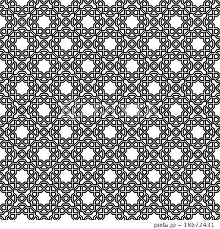 Geometric Seamless Vector Pattern 18672431