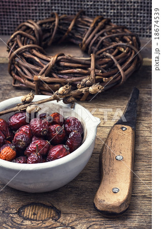 Dried medicinal herb Dried medicinal herb 18674539