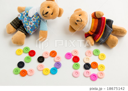 2016 new year with Lovely bear, new year is coming 2016 new year with Lovely bear, new year is coming 18675142