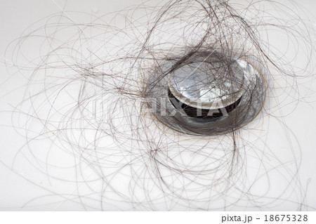 Hair loss problem in sink 18675328