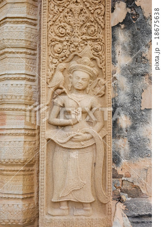 Stone carve at castle rock temple 18675638