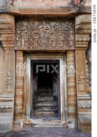 Stone carve at castle rock temple 18675640
