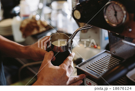 スチームミルク 18676124