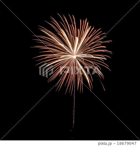 Close-up of Japanese Fireworks in Summer Festival 18679047