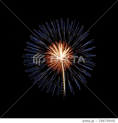 Close-up of Japanese Fireworks in Summer Festival Close-up of Japanese Fireworks in Summer Festival 18679048