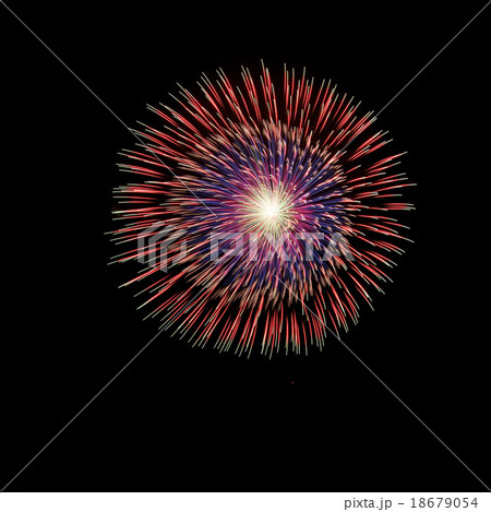 Close-up of Japanese Fireworks in Summer Festival Close-up of Japanese Fireworks in Summer Festival 18679054