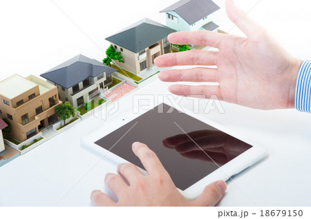 住宅販売 タブレット スマートフォン 住宅販売 タブレット スマートフォン 18679150