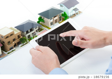住宅販売 タブレット スマートフォン 住宅販売 タブレット スマートフォン 18679156