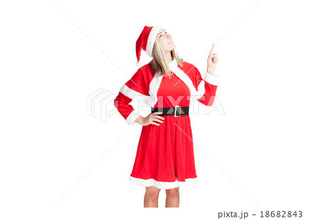 女性サンタ 18682843