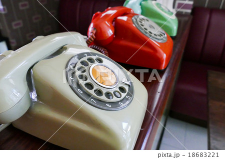 old dialling telephone 18683221