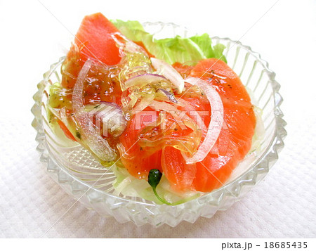 サーモンカルパッチョ サーモンカルパッチョ 18685435