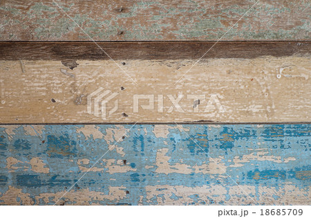 Old horizontal wood plank texture background Old horizontal wood plank texture background 18685709