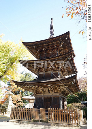 前山寺三重塔 18686568