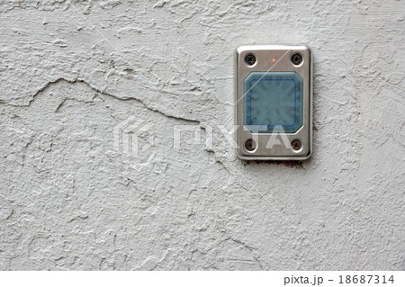 Access Control Card Reader On The Wall 18687314