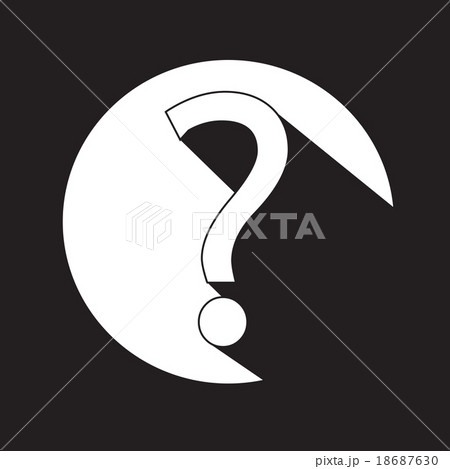 Question mark sign icon Question mark sign icon 18687630