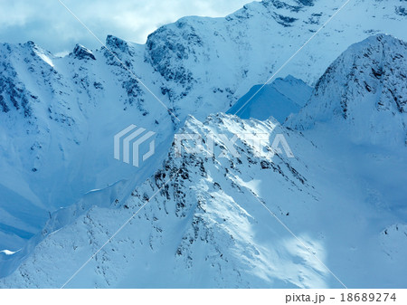 Silvretta Alps winter view (Austria). 18689274