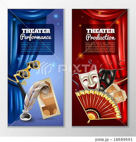 Theatre Banners Set 18689691