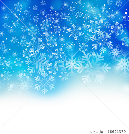 Christmas snowflakes background Christmas snowflakes background 18691379
