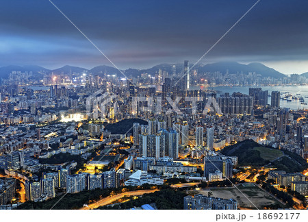 Hong Kong Night Hong Kong Night 18692177