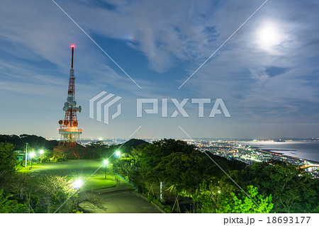 【神奈川県】夜景の名所・湘南平 【神奈川県】夜景の名所・湘南平 18693177