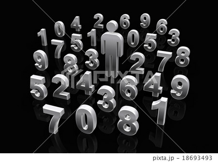数字と人 18693493