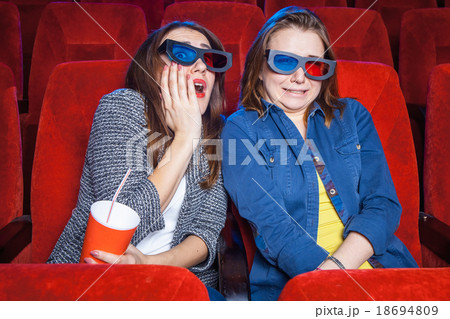 The spectators in the cinema The spectators in the cinema 18694809