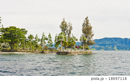 Samosir island in Lake Toba, Sumatra 18697118