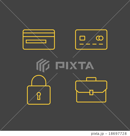 Money icon set 18697728