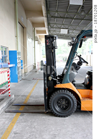 forklift in the factory. forklift in the factory. 18701208