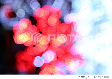 Lights blurry bokeh abstract of background. 18702106