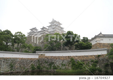 三国濠越しに見る姫路城 18704927