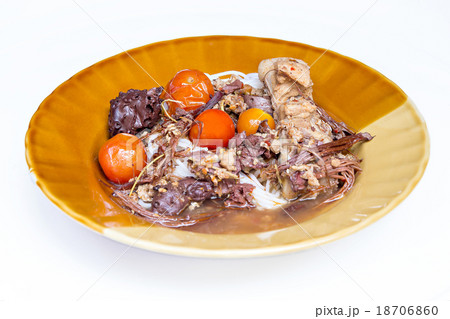 Thai northern noodles eaten with curry Thai northern noodles eaten with curry 18706860
