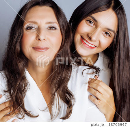 cute pretty teen daughter with mature mother cute pretty teen daughter with mature mother 18706947