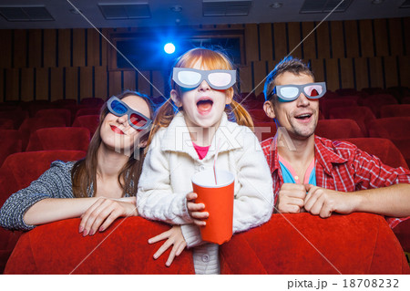 The spectators in the cinema The spectators in the cinema 18708232