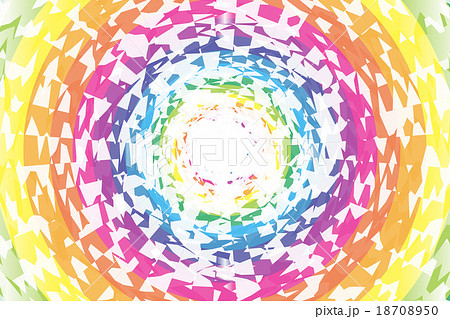 背景素材壁紙 虹色レインボーカラー 七色 カラフル ランダム モザイク柄 モザイク模様 かわいい 柄のイラスト素材