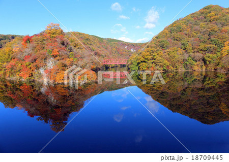 帝釈峡の紅葉 18709445