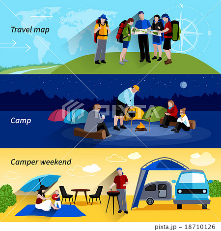 Camper People Banners Set Camper People Banners Set 18710126