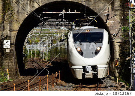 289系「くろしお」　第二山中トンネル 18712167