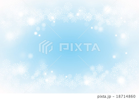 背景素材壁紙 積雪 冬景色 降雪 ホワイトスノー 白雪 アイス 氷 雪の結晶 クリスマス 飾り 雪のイラスト素材
