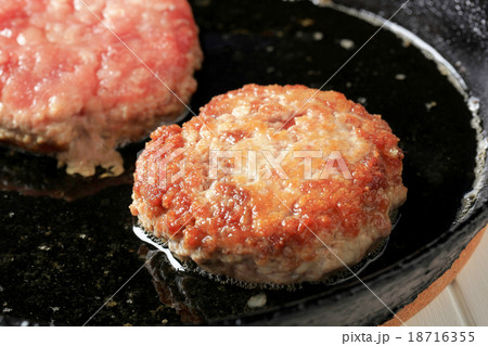 Pan fried patties 18716355