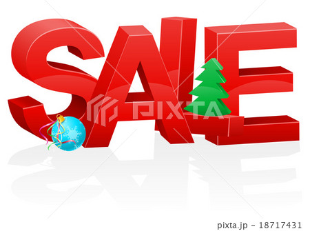 christmas new year volumetric red inscription sale christmas new year volumetric red inscription sale 18717431