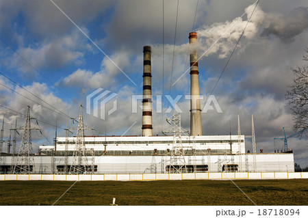 power plant .close up.  18718094