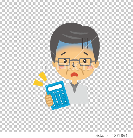 計算機と男性 18718643