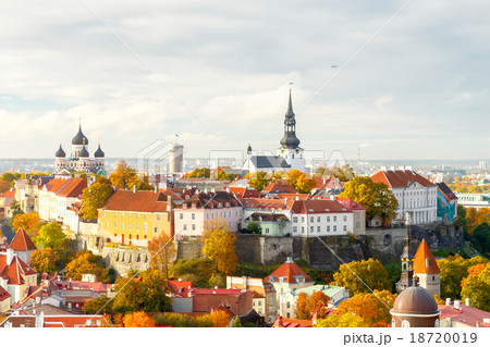 Tallinn. Estonia. Old city. 18720019