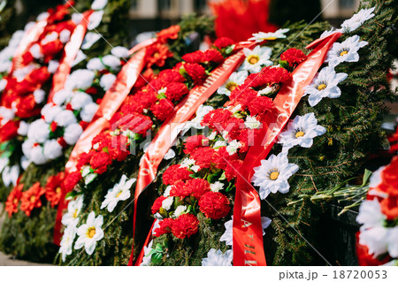 Unidentified reconstructor dressed as Soviet Unidentified reconstructor dressed as Soviet 18720053