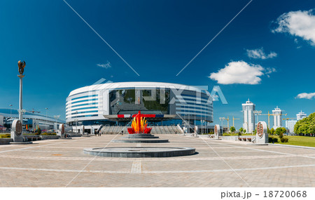 The building of the sports complex Minsk Arena in 18720068