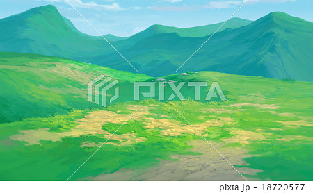 meadow background 18720577