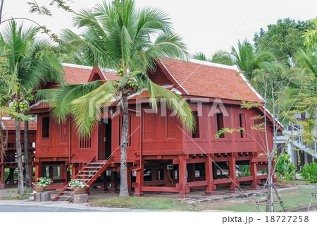 Thai wooden house, Thailand. 18727258