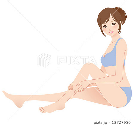 女性　脚　美容 18727950